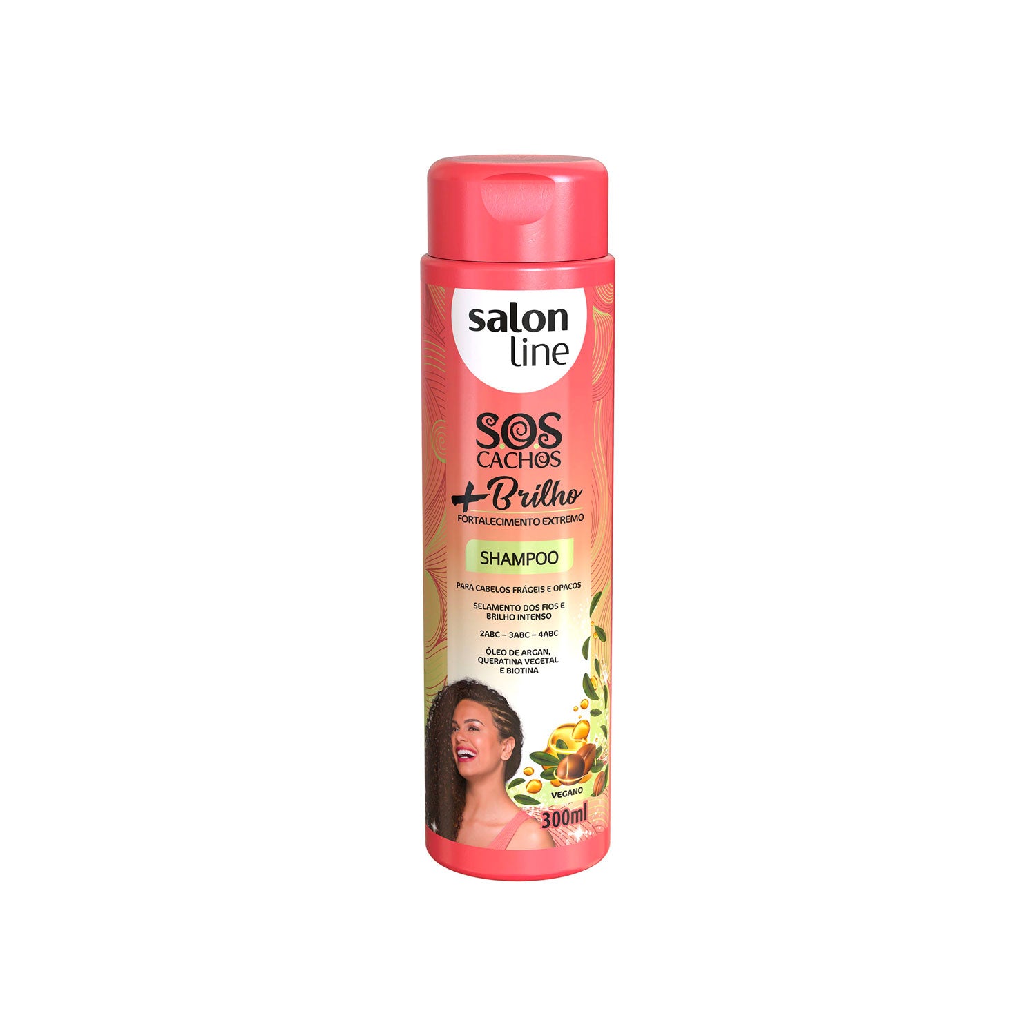 Shampoo SOS Cachos + Brilho Salon Line 300ml