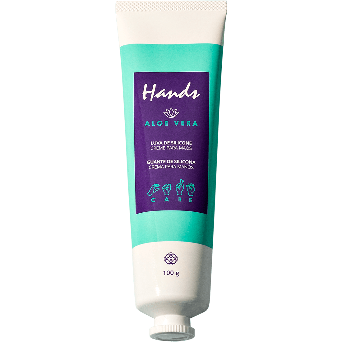 Hands Silicone Glove Aloe Vera Hand Cream 100g