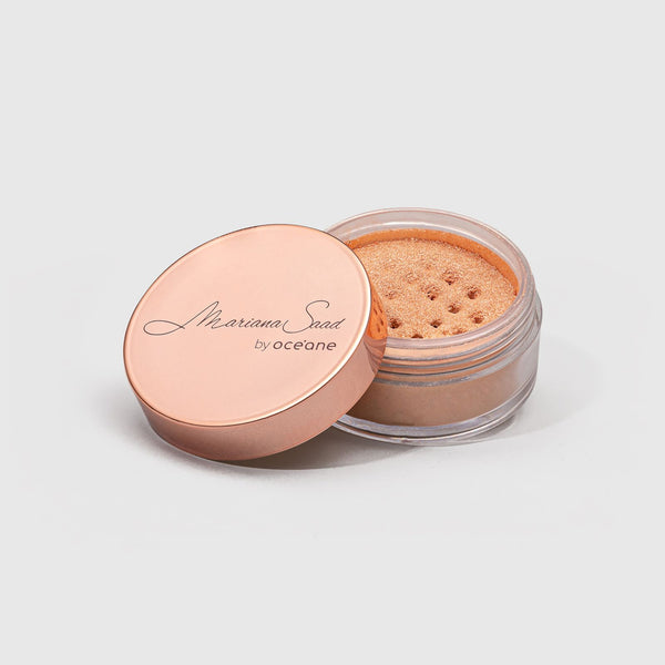 Iluminador em Pó Rosa Mariana Saad - Skin Shine Rose Gold 6g