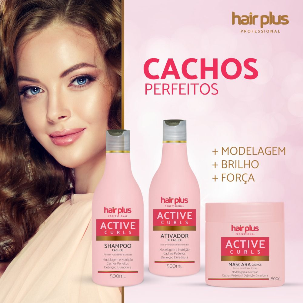 Hair Plus Kit de Cachos Active Curls