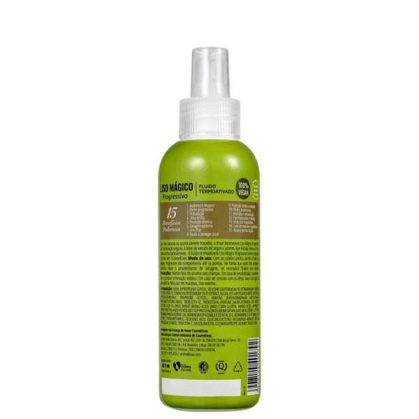 Inoar Liso Mágico Fluído Progressivo - Protetor Termoativo 200ml