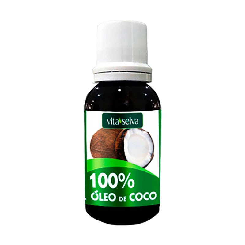 Huile capillaire de noix de coco végétalienne de 30 ml