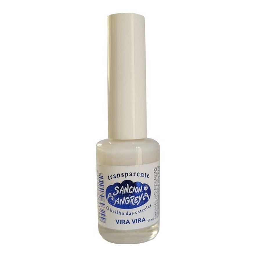 Nail Polish Vira Vira Transparente Sancion Angrey Francesinha