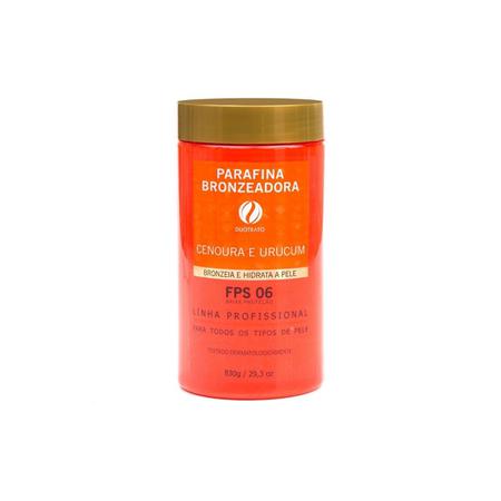 Parafina bronzeadora Duotrato Cenoura e Urucum 830g