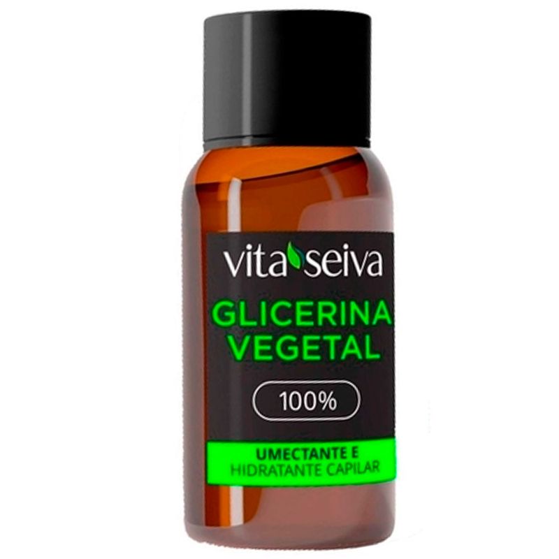 Óleo Capilar Vita Seiva Glicerina 100% Vegetal 30ml