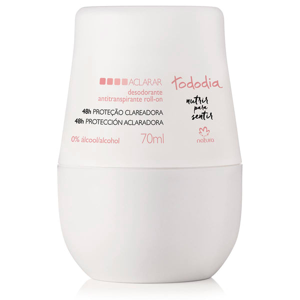 Desodorante Antitranspirante Roll-on Aclarar Tododia - 70ml