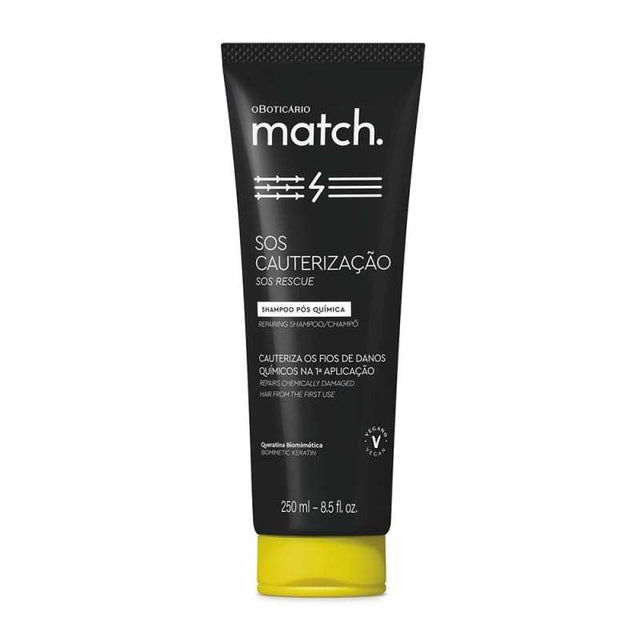 Match SOS Cauterização Pós-Química Shampoo 250ml