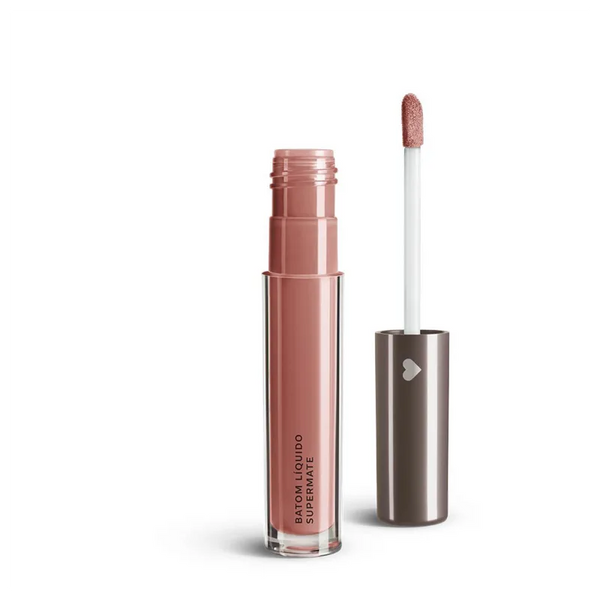 Liquid Lipstick Supermate Bege Begeli 4ml