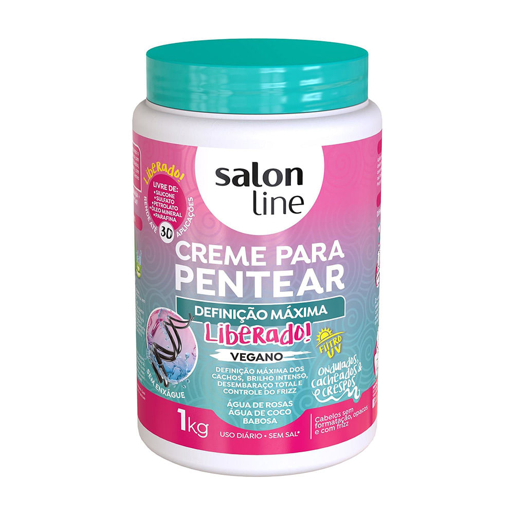 Creme Para Pentear Liberado Definição Máxima 1Kg