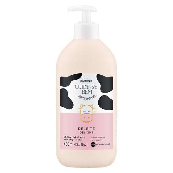 Cuide-Se Bem Deleite Moisturizing Lotion, 400 ml - O Boticario 