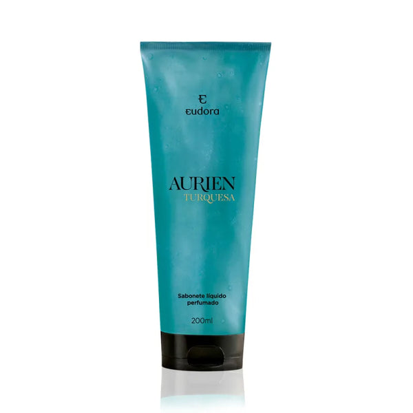 Shimmering Liquid Soap Aurien Turquoise 200ml