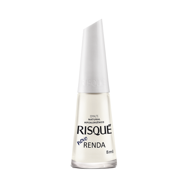 Risqué Hypoallergenic Nail Polish Renda Natural 8 ml