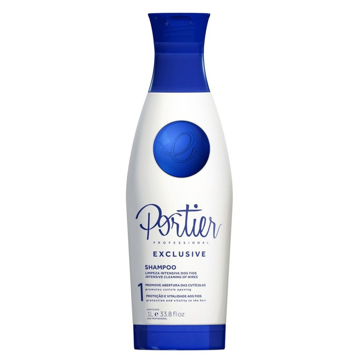 Shampoo Portier Exclusive Limpeza Intensiva - 1L