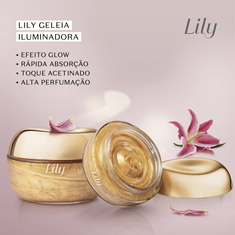 Lily Glow Corps illuminant Jelly 250g