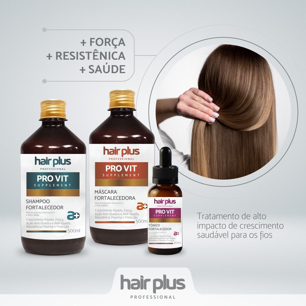 Hair Plus Kit de Crescimento Pro Vit