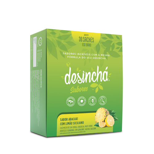 Desinchá Flavors Pineapple and sicilian Lemon 30 sachets