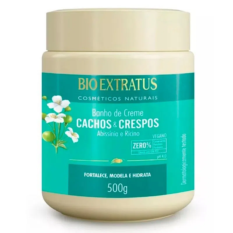 Bio Extratus Curly and Frizzy Treatment Cream Bath - 500g
