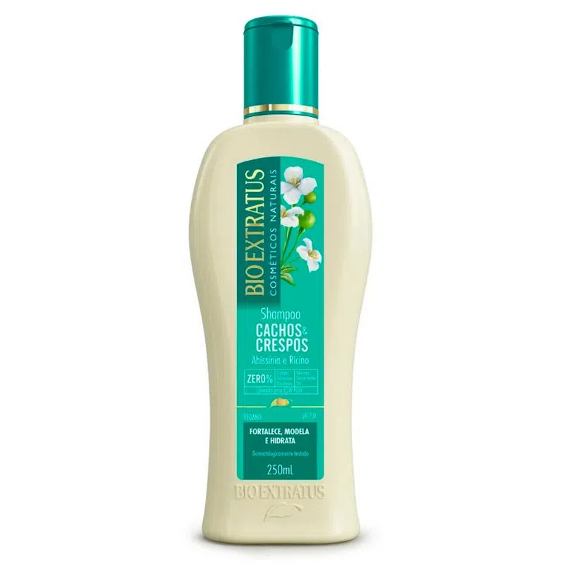 Bio -Extratus -Locken und lockiges Shampoo - 250 ml