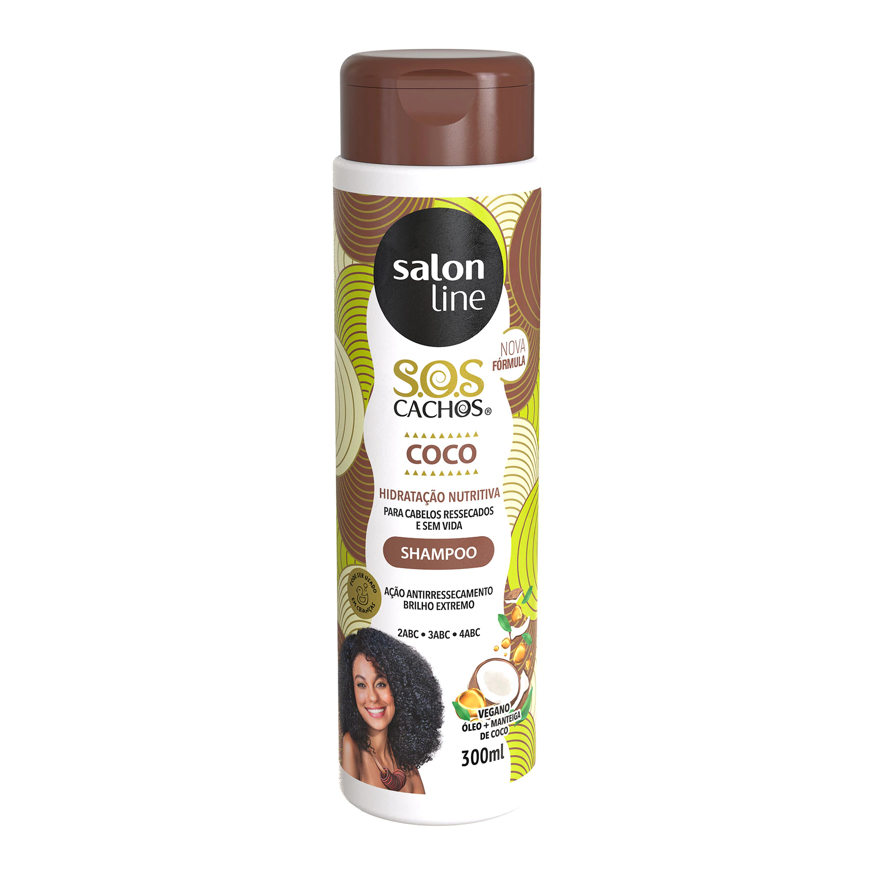 SOS Cachos Coco Tratamento Profundo Shampoo 300 ml