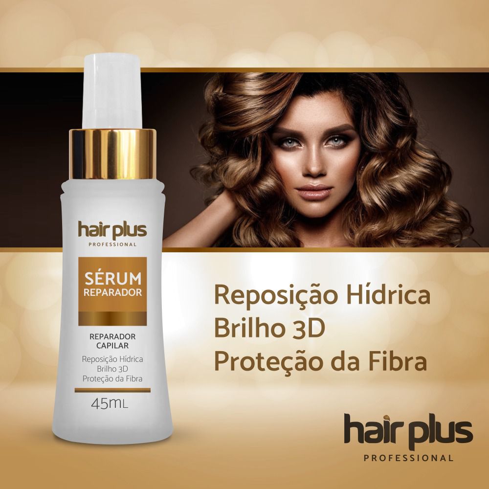 Hair Plus Sérum Reparador de Pontas 45ml