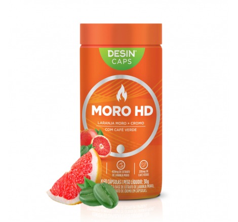 Moro HD Orange Moro, Green Coffee and Chrome (60 capsules)