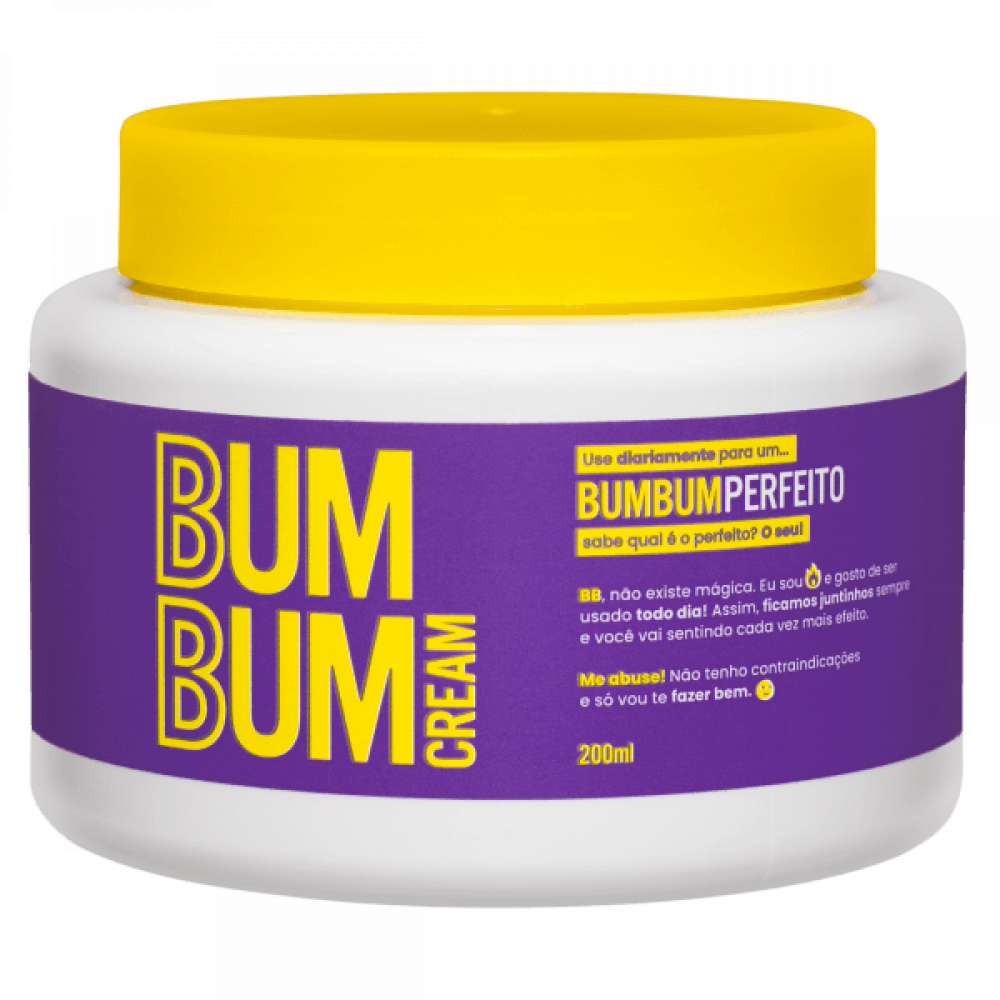 Bumbum -Creme für Cellulite und Dehnungsstreifen 200 ml
