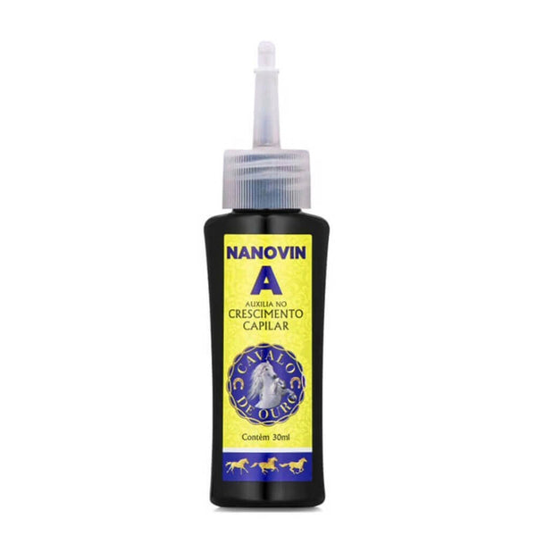 Brazilian Hair Treatment Nanovin A Hair Growth Golden Horse 30ml 