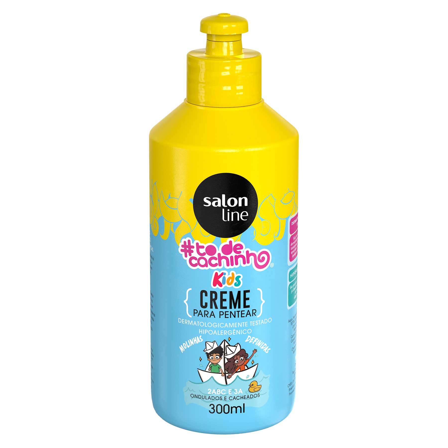 Peigner la crème #todecachinho enfants enfants définis en attente et en boucle de 300 ml