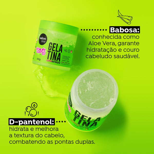 Super Definição #todecacho Profix Gelatine (Gelatina) 550g