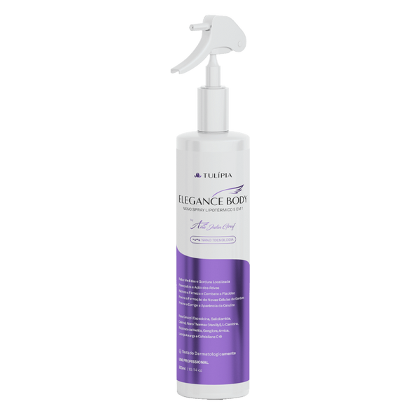 ELEGANCE BODY NANO SPRAY LIPOTÉRMICO 5 EM 1 Tulípia