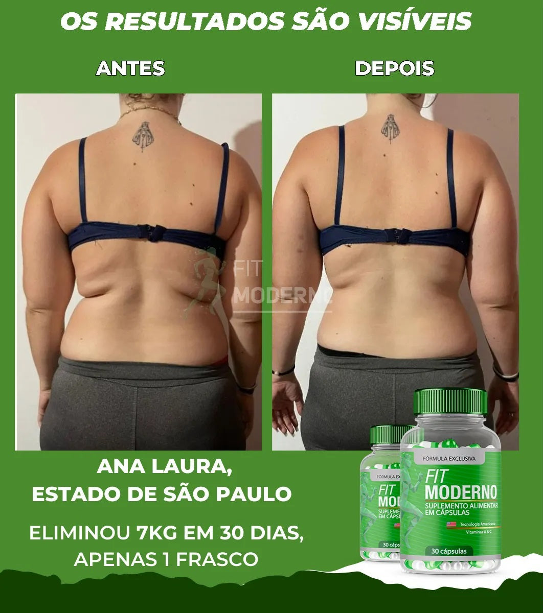 Suplemento Natural Emagrecedor - Fit Moderno
