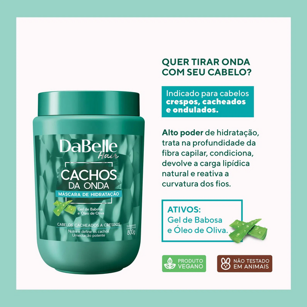 DaBelle Hair Hydration Mask Wave Curls - 800g