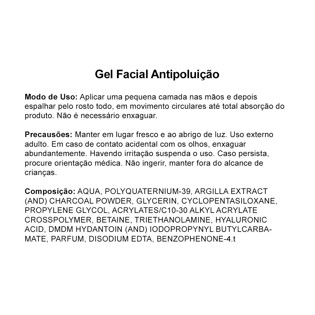 Anti-UV Facial Moisturising Gel with Hyaluronic Acid - 50g
