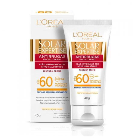 Protetor Solar Facial Antirrugas Com Cor Fps60 L'oréal Paris