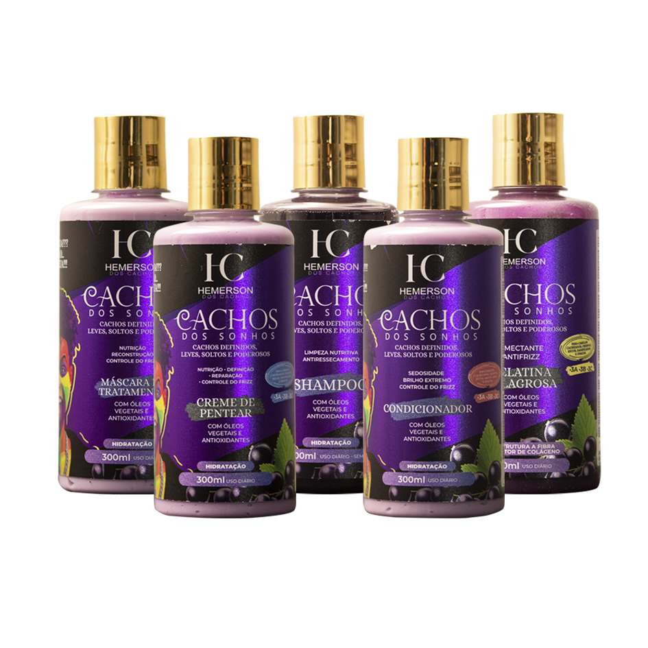 HC Cachos dos Sonhos Complete Kit - 300ml