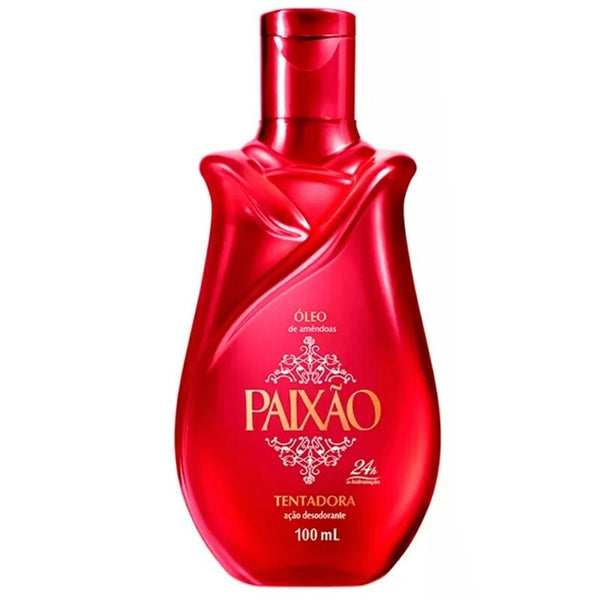 ÓLEO CORPORAL DE AMÊNDOA PAIXÃO TENTADORA 100ML