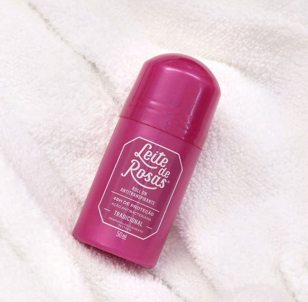 Desodorante Roll On Leite de Rosas Tradicional 48h - 50ml