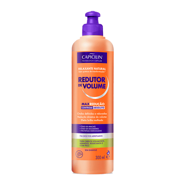 REDUTOR DE VOLUME - Relaxante Natural 300ml Capicilin 