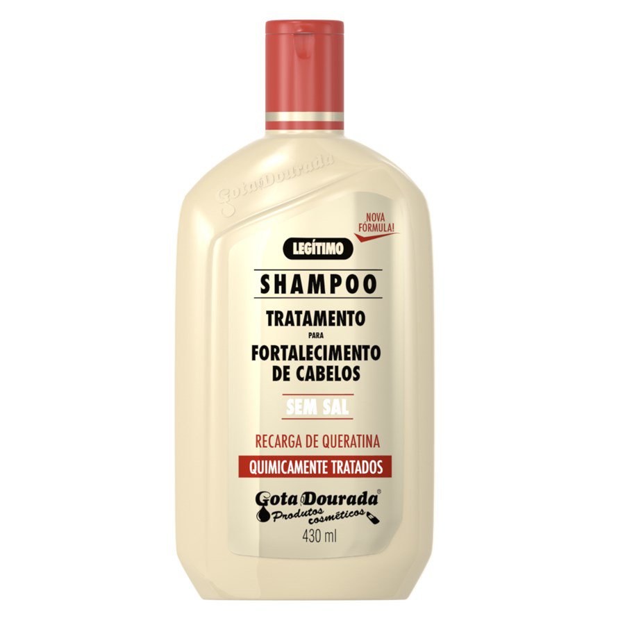 Recarga de Queratina Stärkung Shampoo - 430 ml